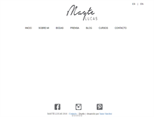 Tablet Screenshot of maytelucas.com